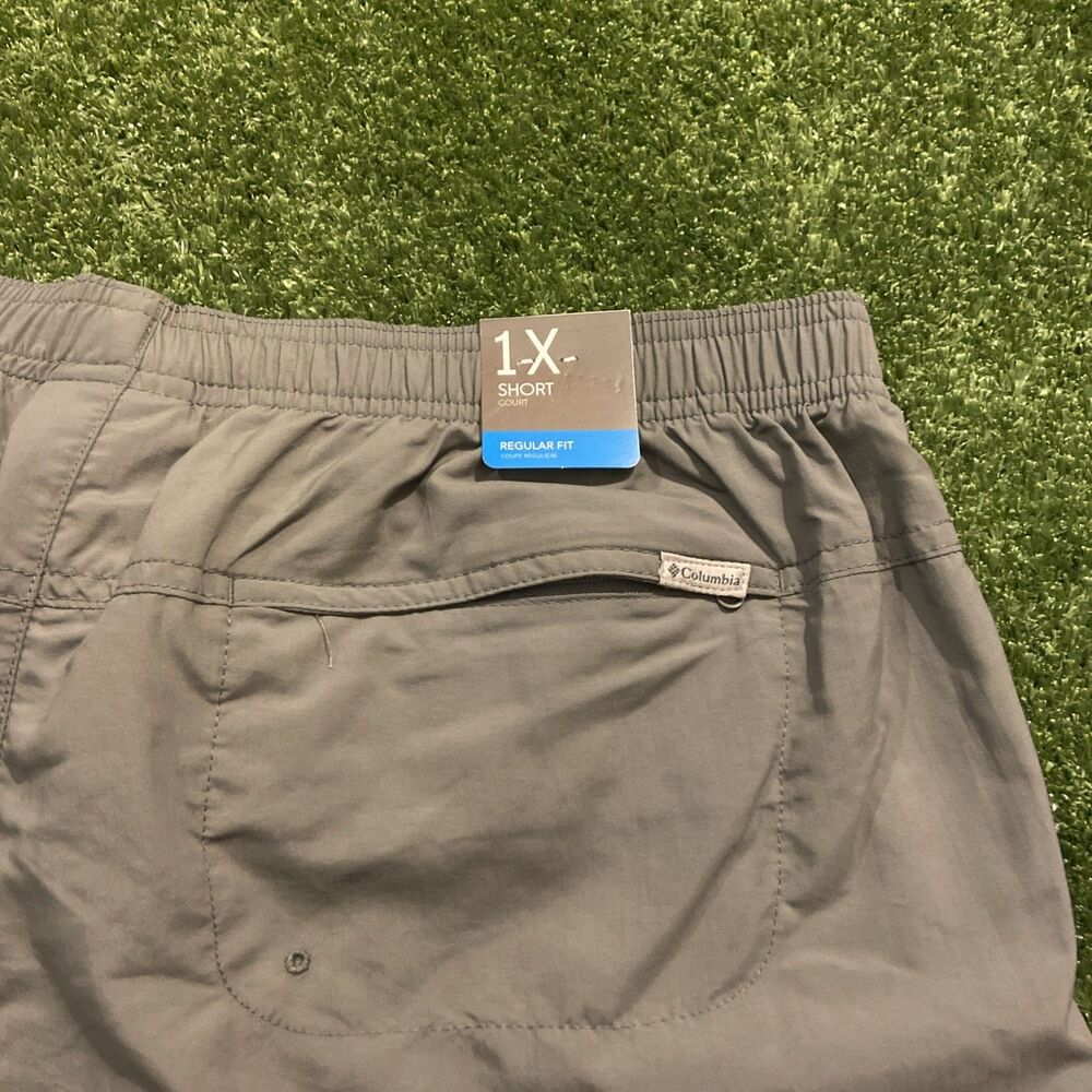 Columbia Court Shorts Women's Size 1X Green Outdoor NEW